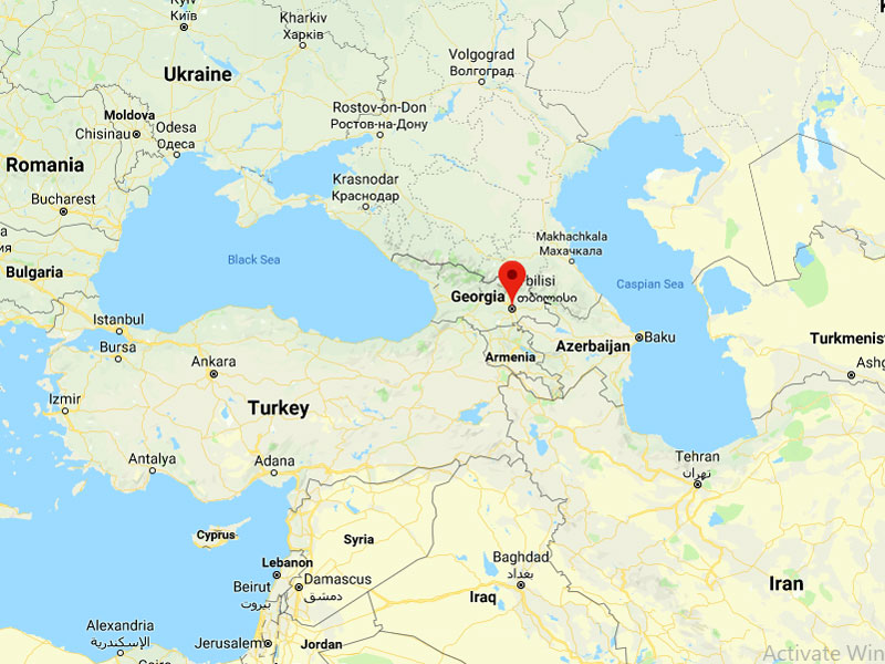 map-Религиозный тур по Грузии