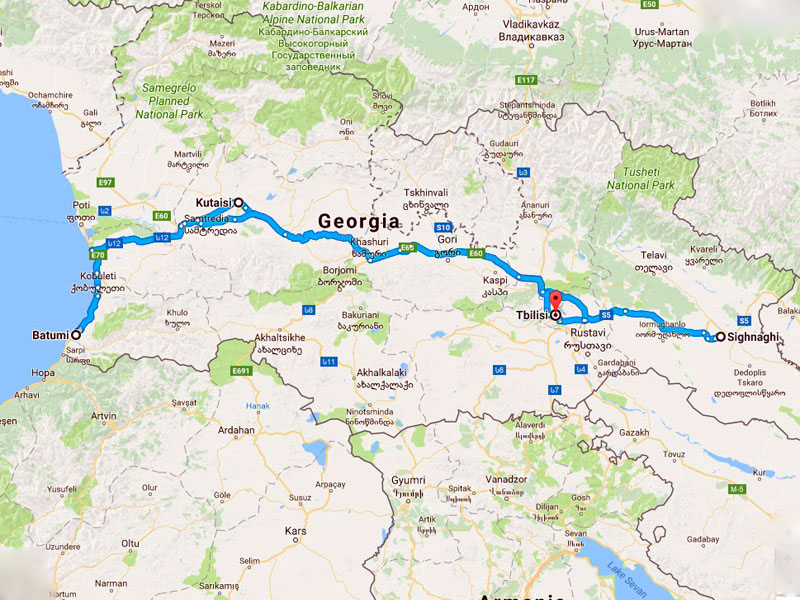 map-Тур «Искусство Грузии»